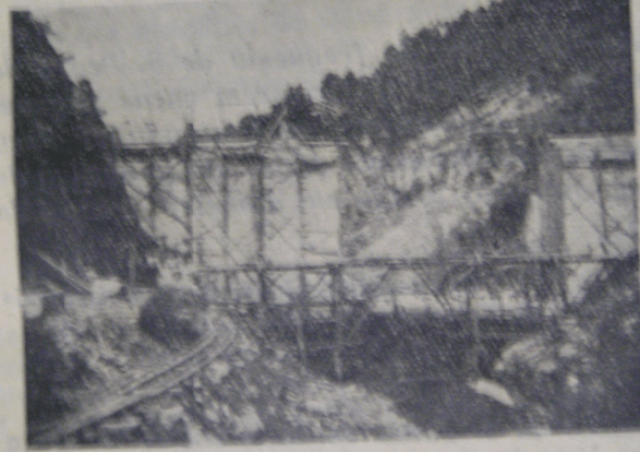 Barragem do Castêlo - Construção